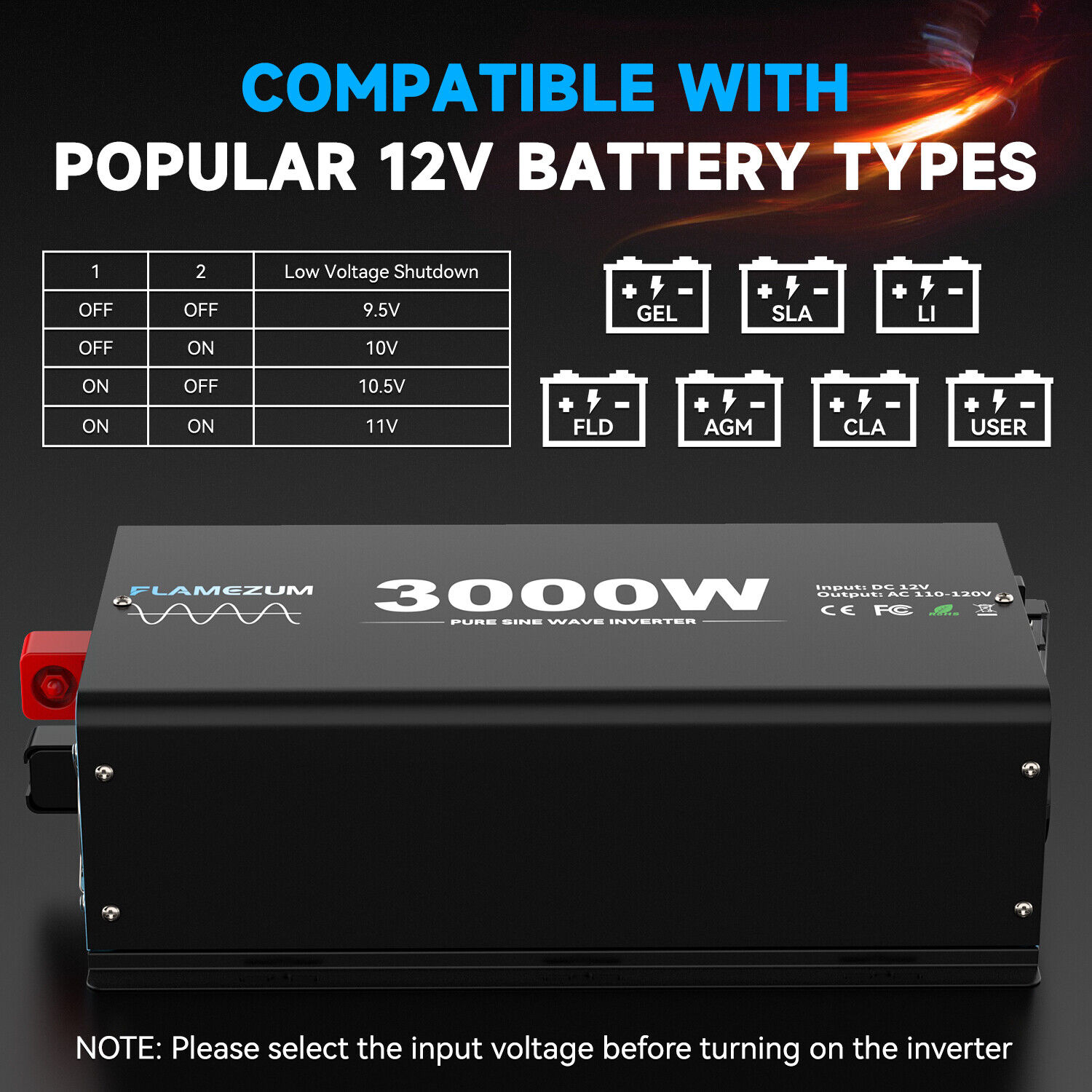 3000W Pure Sine Wave Power Inv - Solar Generator 3000W review and price