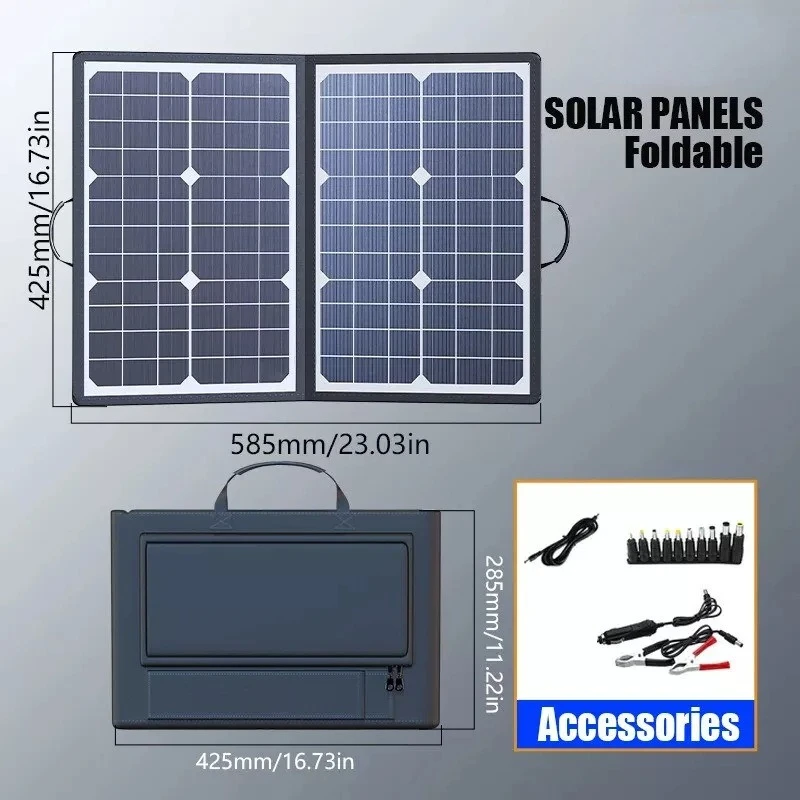 1000W Portable Foldable Solar  - Portable Power Station 1000W review and price