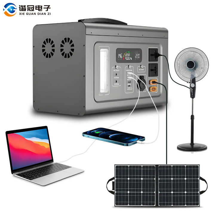 Portable 1280Wh Solar Generato - Portable Power Station 1500W Ac Outlet review and price